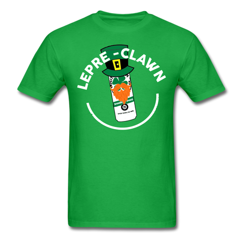 Lepre-clawn - Men's T-Shirt - bright green