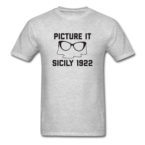 Picture It Sicily 1922 - Men's T-Shirt - heather gray