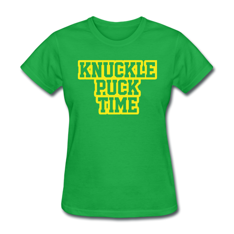 Knuckle Puck Time - Women's T-Shirt - bright green