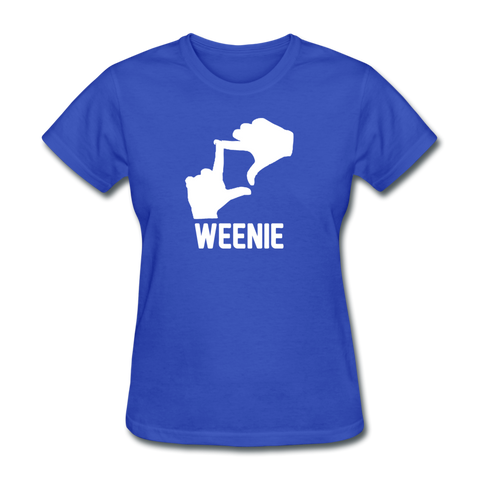 L7 Weenie - Women's T-Shirt - royal blue