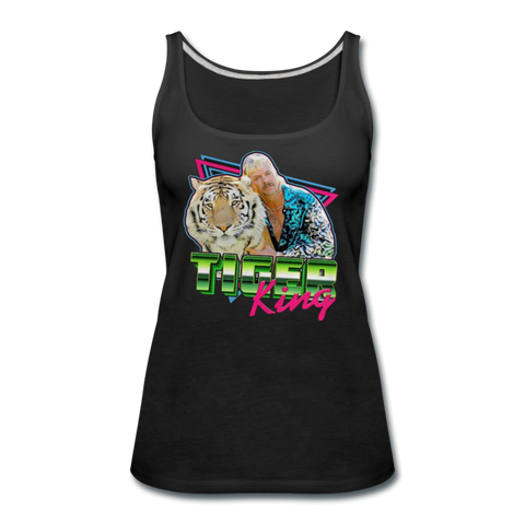 Tiger King - Women’s Premium Tank Top - black