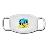 Saved by the Mask - Youth Face Mask - white/white