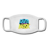 Saved by the Mask - Youth Face Mask - white/white