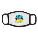 Saved by the Mask - Youth Face Mask - white/black