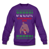 Stockings Are Hung - Crewneck Sweatshirt - purple