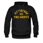 Pittsburgh vs. Yinz Jagoffs - Men's Hoodie - black