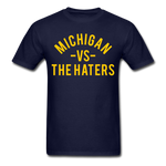 Michigan vs. the Haters - Unisex Classic T-Shirt - navy
