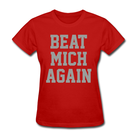 Beat Mich Again - Women's T-Shirt - red