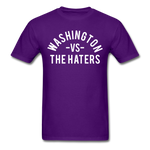 Washington vs. the Haters - Unisex Classic T-Shirt - purple