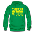 Cheese Mode - Men's Hoodie - kelly green