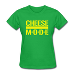 Cheese Mode - Women's T-Shirt - bright green