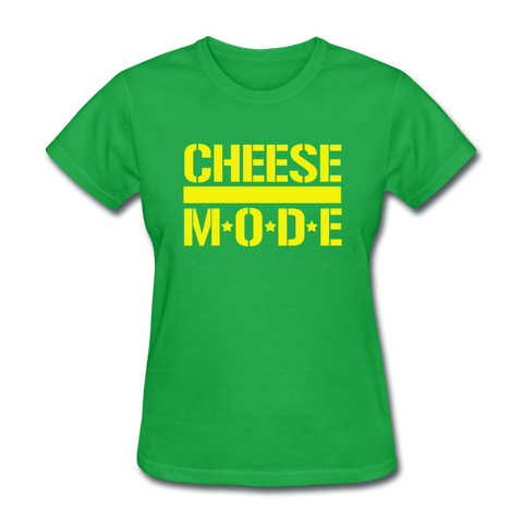 Cheese Mode - Women's T-Shirt - bright green