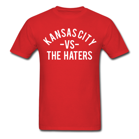 Kansas Ciy vs. the Haters - Unisex Classic T-Shirt - red