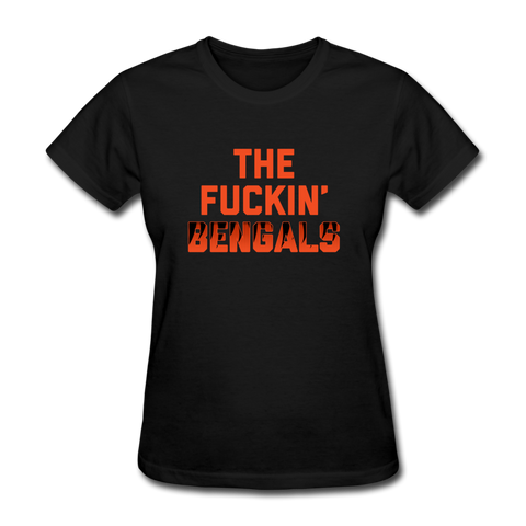 The Fuckin' Bengals - Women's T-Shirt - black