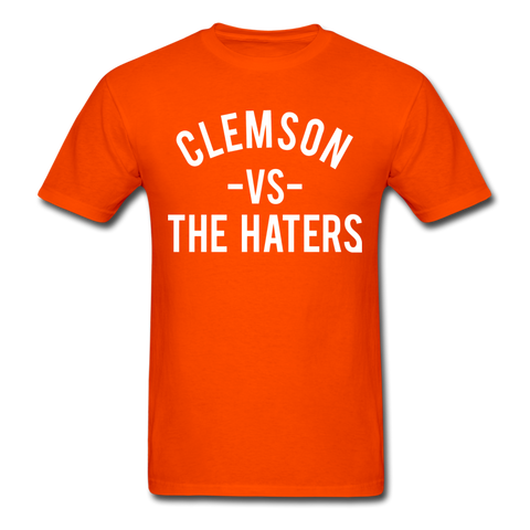 Clemson vs. the Haters - Unisex Classic T-Shirt - orange