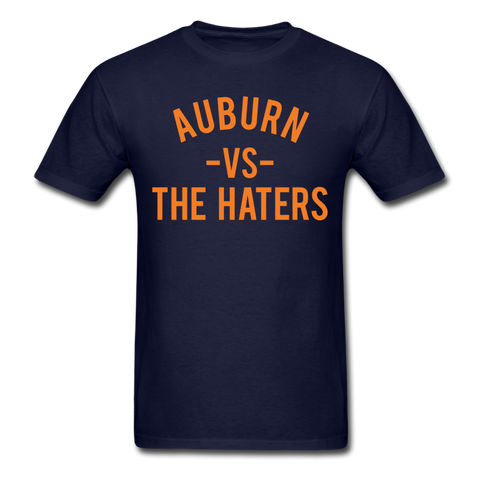 Auburn vs. the Haters - Unisex Classic T-Shirt - navy