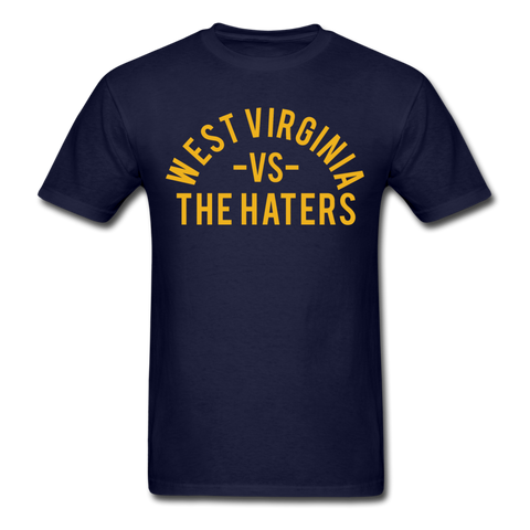 West Virginia vs. the Haters - Unisex Classic T-Shirt - navy