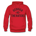 Georgia vs. the Haters - Men's Hoodie - red