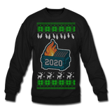 2020 Dumpster Fire - Unisex Crewneck Sweatshirt - black