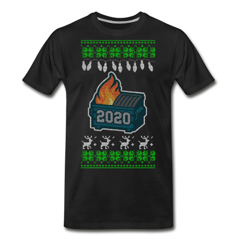 2020 Dumpster Fire - Men's Premium T-Shirt - black