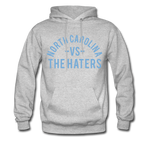 North Carolina vs. the Haters - Men's Hoodie - heather gray