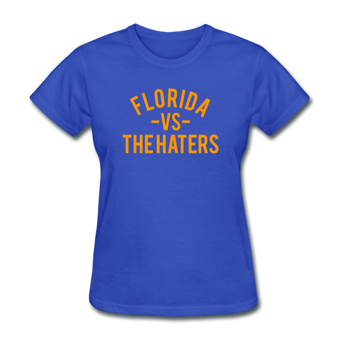 Florida vs. the Haters - Women's T-Shirt - royal blue