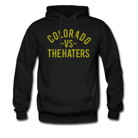 Colorado vs. the Haters - Men's Hoodie - black