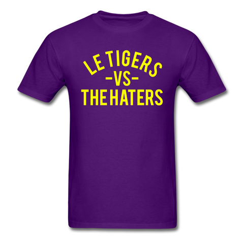 Le Tigers vs. the Haters - Unisex Classic T-Shirt - purple