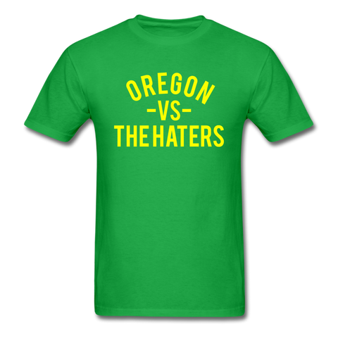 Oregon vs. the Haters - Unisex Classic T-Shirt - bright green