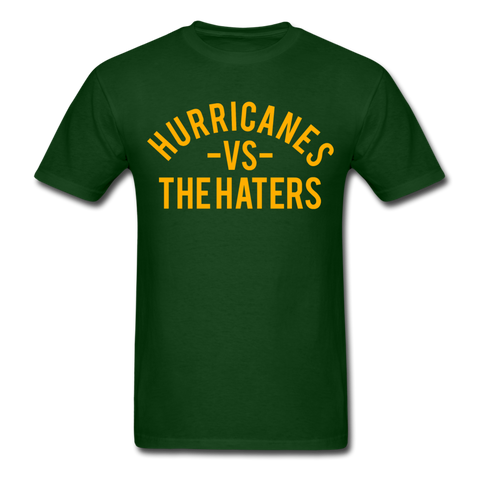 Hurricanes vs. the Haters - Unisex Classic T-Shirt - forest green