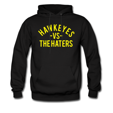 Hawkeyes vs. the Haters - Men's Hoodie - black