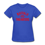 Buffalo vs. the Haters - Women's T-Shirt - royal blue