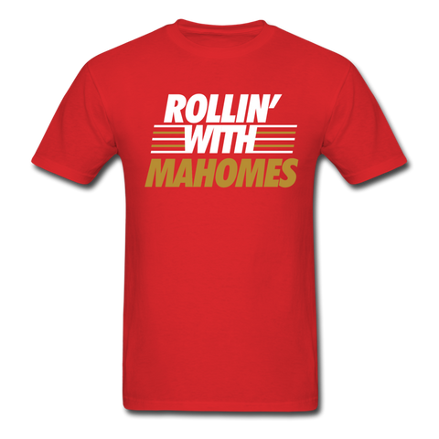 Rollin' With Mahomes - Unisex Classic T-Shirt - red