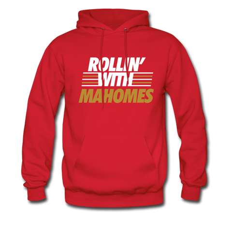 Rollin' With Mahomes - Men's Hoodie - red
