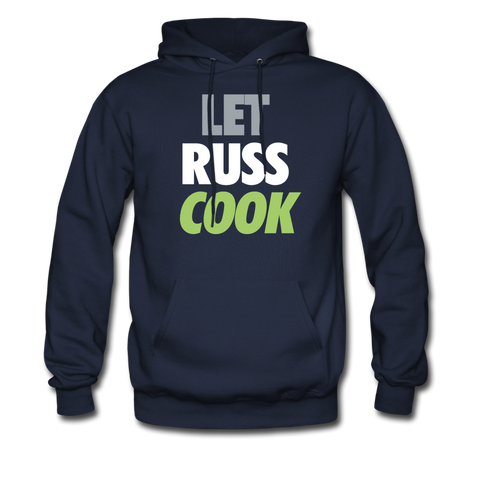 Let Russ Cook - Men's Hoodie - navy