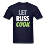 Let Russ Cook - Men's T-Shirt - navy