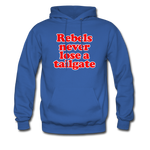 Rebels Never Lose A Tailgate - Men's Hoodie - royal blue