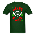 Merry X-Mask - Unisex Classic T-Shirt - forest green