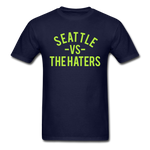 Seattle vs. the Haters - Unisex Classic T-Shirt - navy