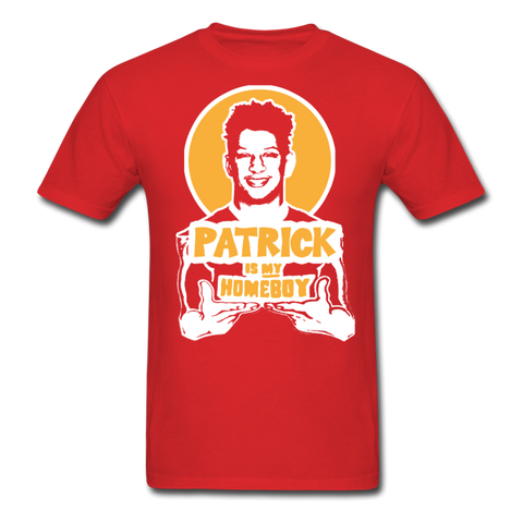Patrick is My Homeboy - Men's T-Shirt - red
