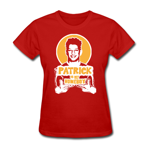 Patrick is My Homeboy - Women's T-Shirt - red