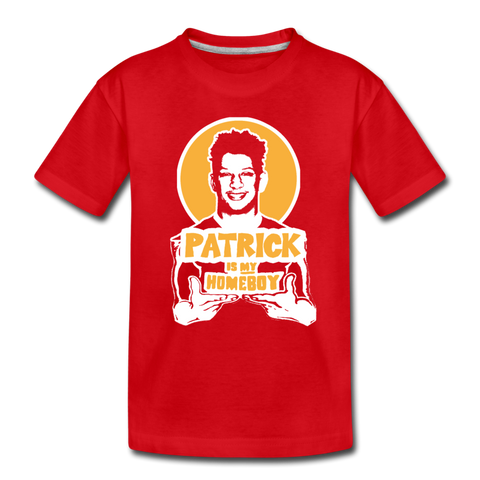 Patrick Is My Homeboy - Toddler Premium T-Shirt - red