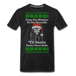 Decks These Halls - Men's Premium T-Shirt - black