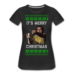 It's Merry Christmas - Women’s Premium T-Shirt - black