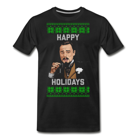 Happy Holidays - Men's Premium T-Shirt - black