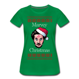 Marvy Christmas - Women’s Premium T-Shirt - kelly green