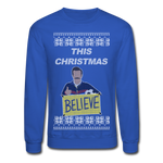 Ted Lasso Believe - royal blue