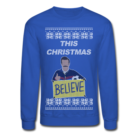 Ted Lasso Believe - royal blue