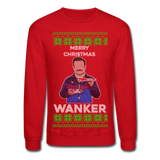 Merry Christmas Wanker - Ted Lasso - red